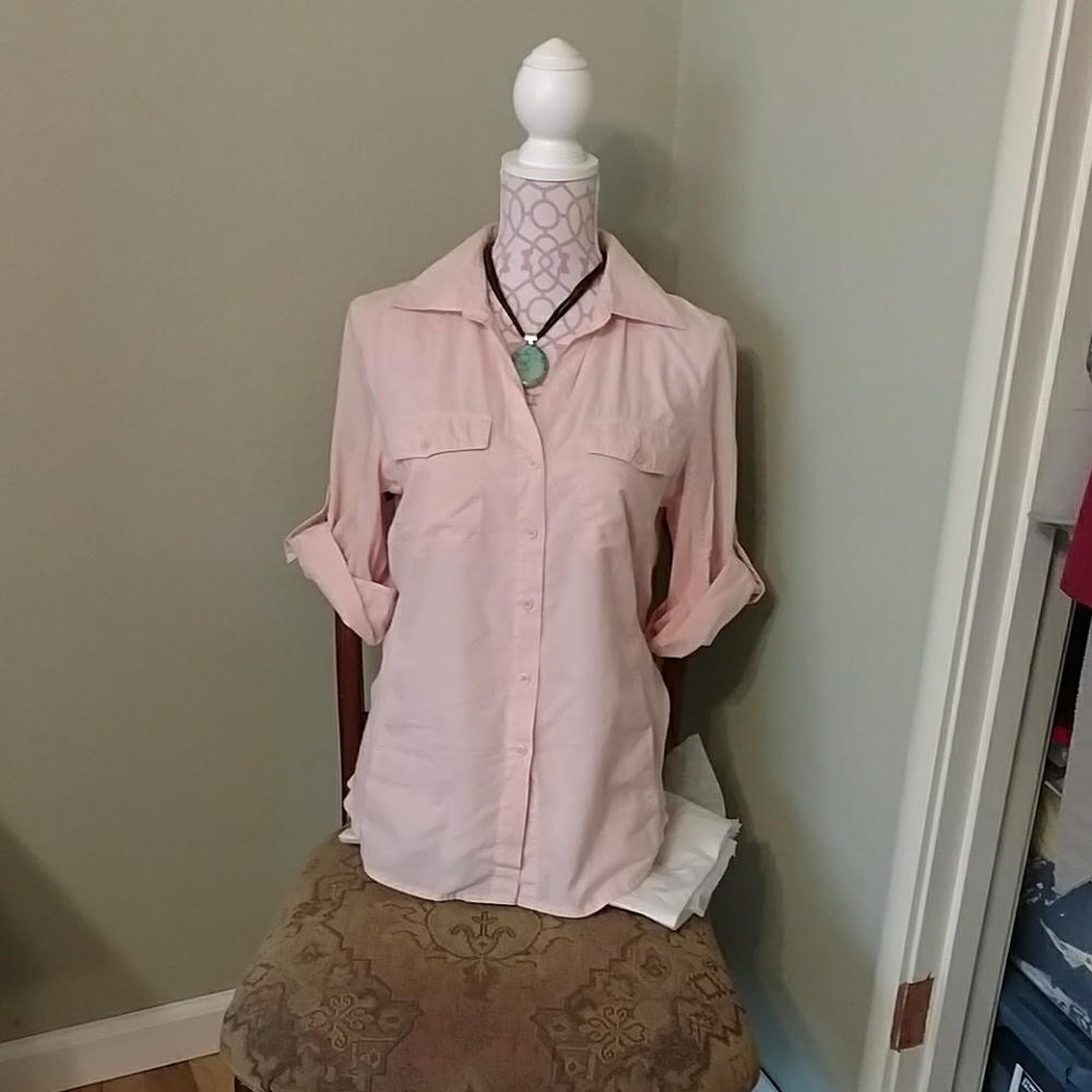 Pink Button up